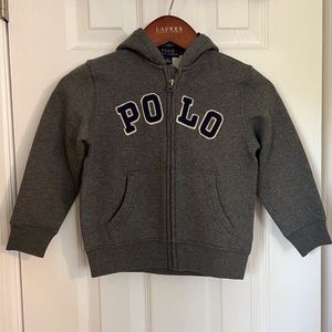 NWT POLO RALPH LAUREN Boy’s (Size 4) Zippered Hoodie